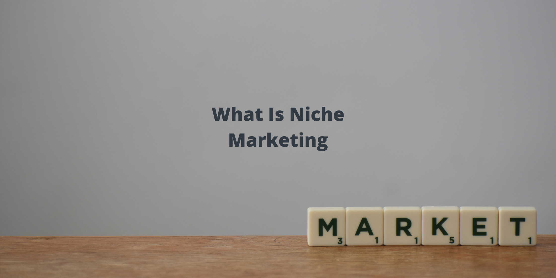 What Is Niche Marketing